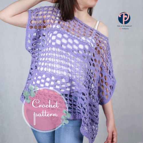 Crochet Poncho Top