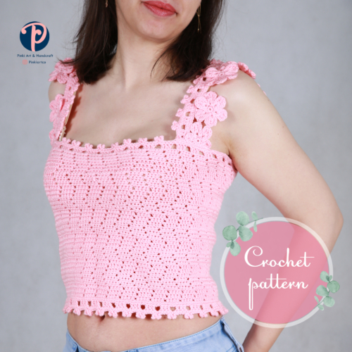 Floral Crop Top Pattern